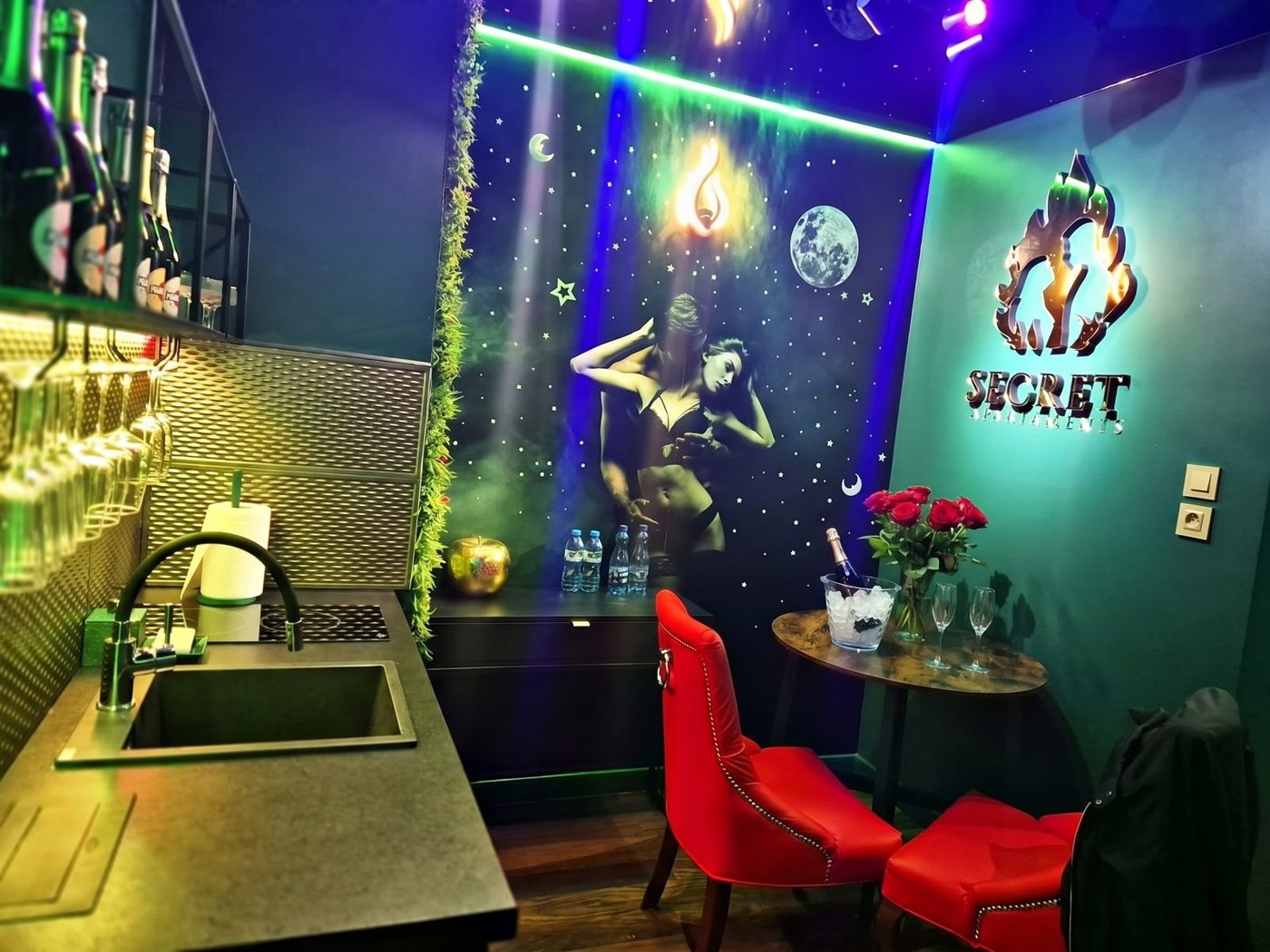 Apartament Secret - strefa barowa